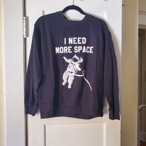 Sub_Urban Riot Black 'I Need More Space' Sweater